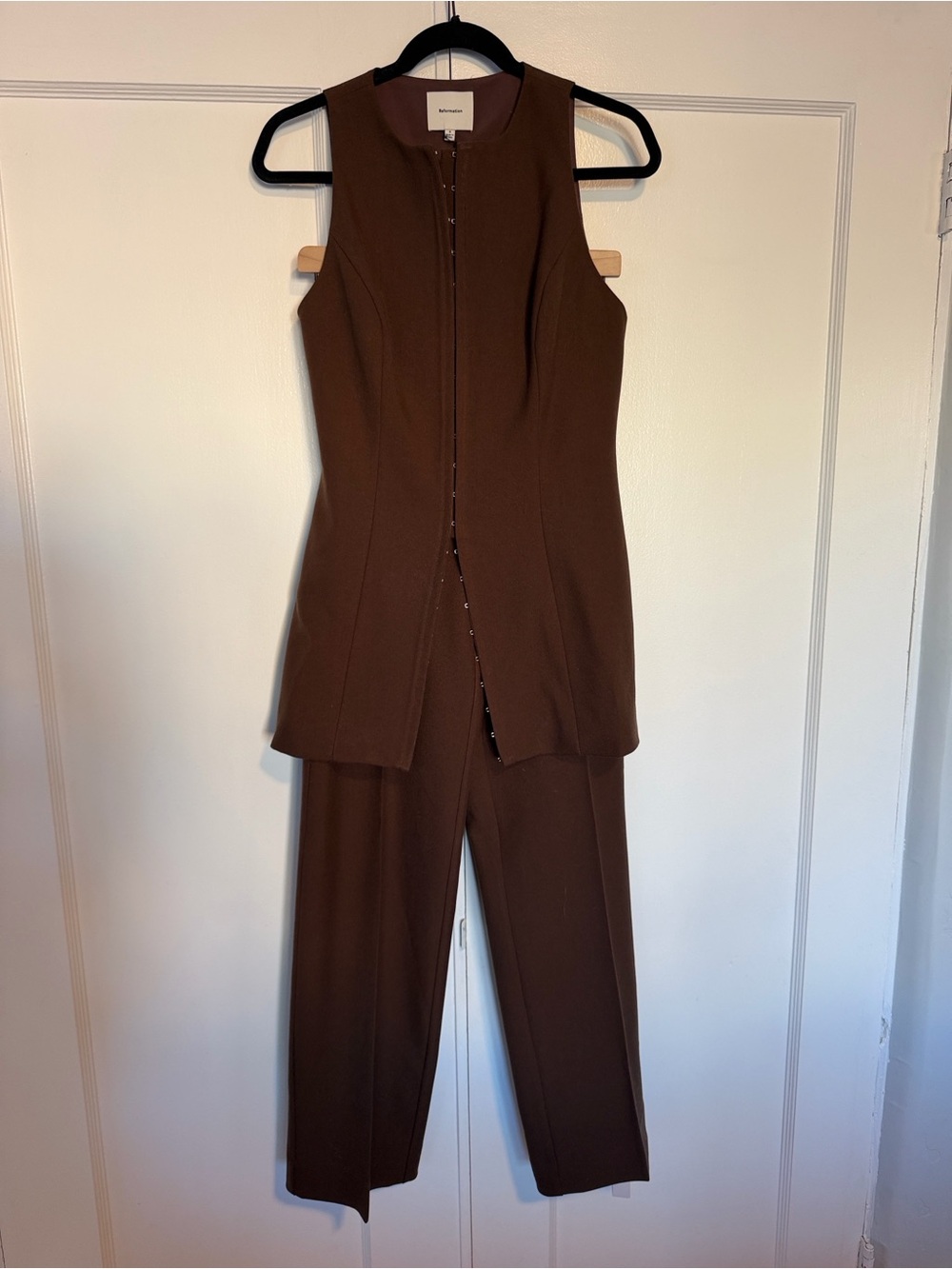 Reformation Faye Two Piece Tailored Set - Picture 2 of 9